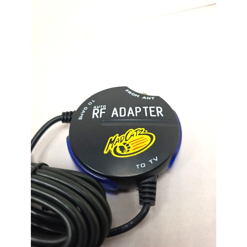 MadCatz Auto RF Switch Adapter Cable For Sony PlayStation 1-2 PS1 PS2 8004
